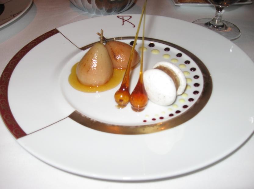 Poached-pear